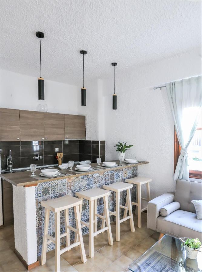 Beachfront Deluxe Apt. เปฟโกโฮรี ภายนอก รูปภาพ